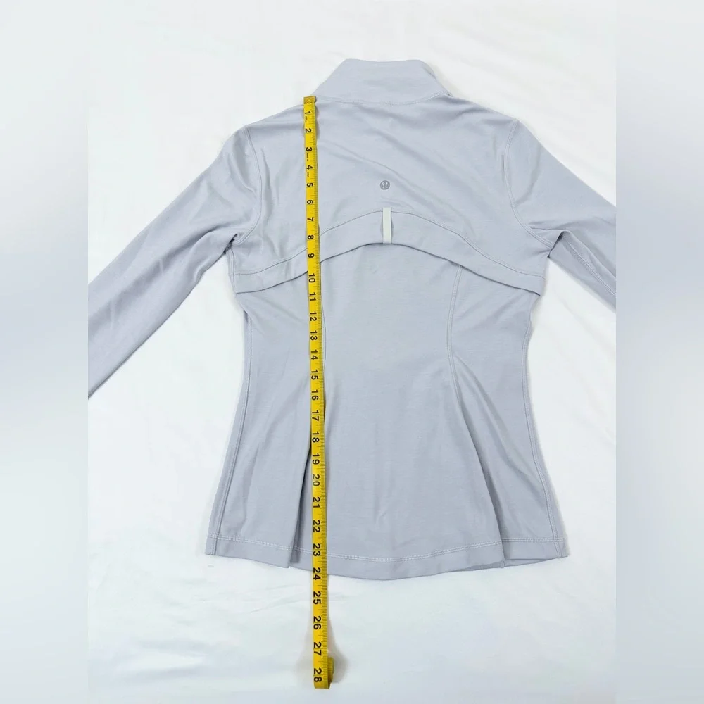 NWT Lululemon Define Jacket Nulu - Heathered Core Ultra Light Grey - 8 - Picture 14 of 15